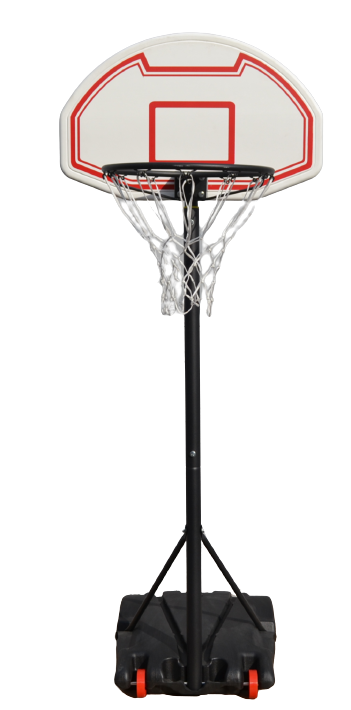 Odin Basketstander 38 cm Sort - Justerbar fra 1,6 til 2,1 m