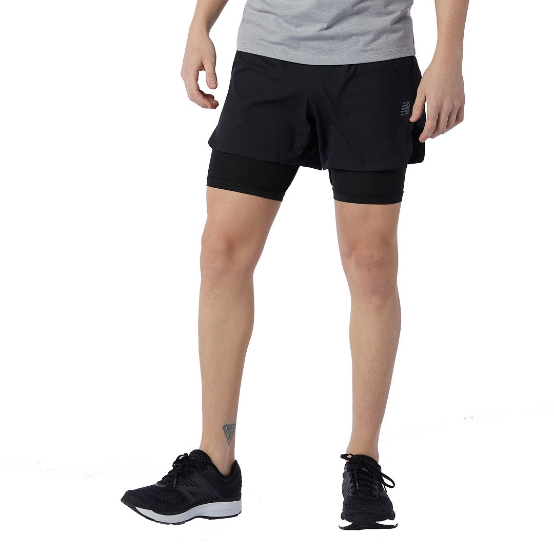 New Balance Q Speed Fuel Herre 2i1 Shorts