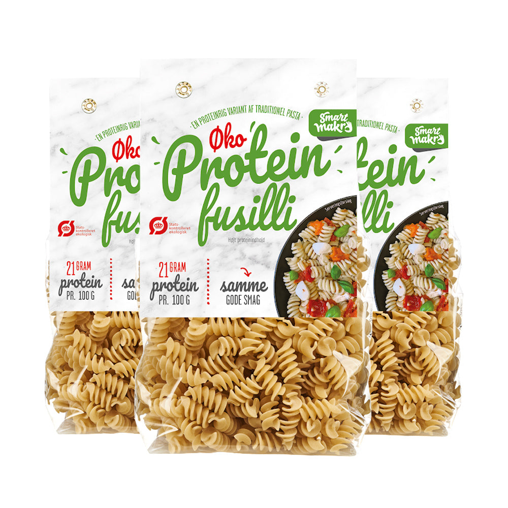 Smart Økologisk Protein Fusilli 6x 250g