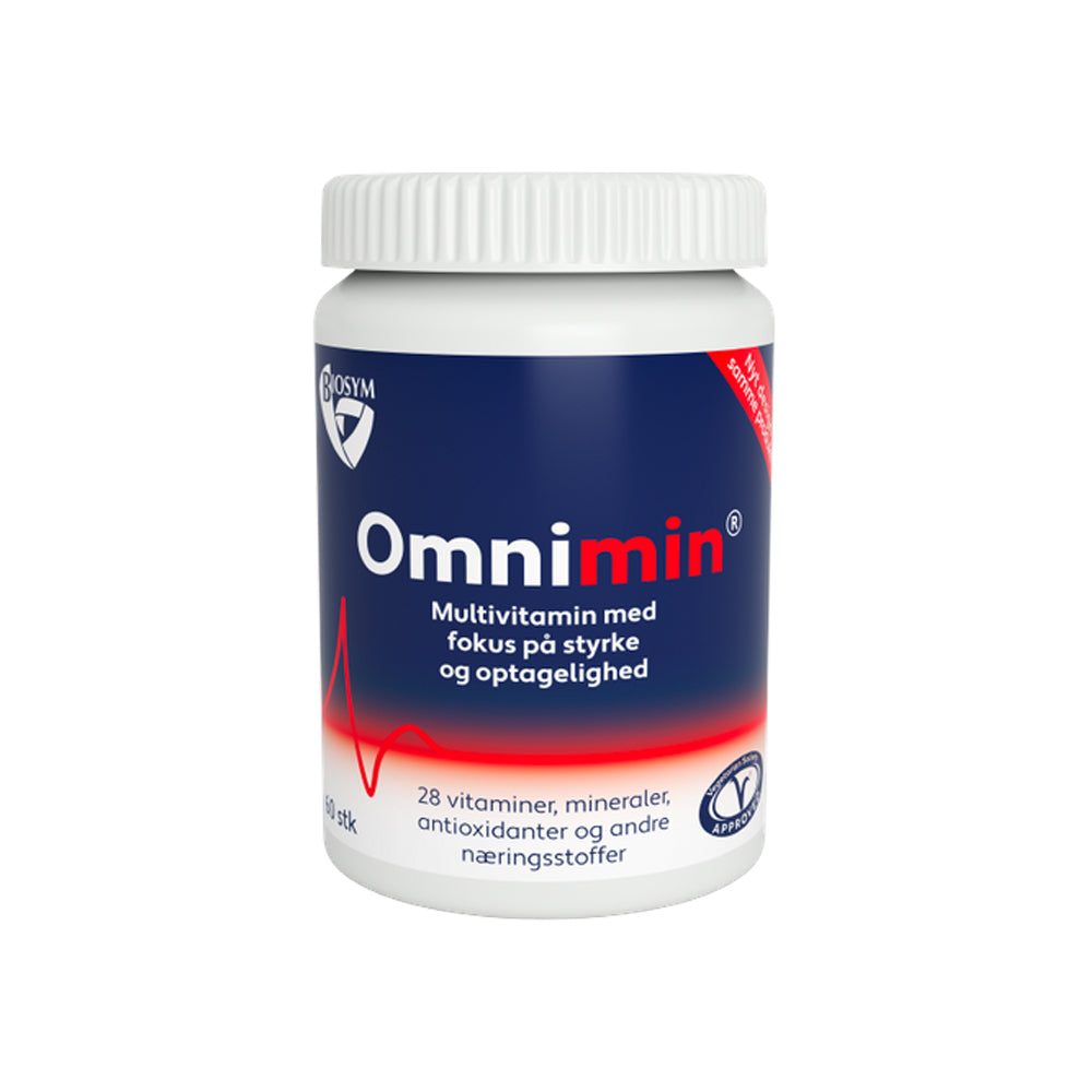 Biosym Omnimin Multivitamin 60 Tabletter