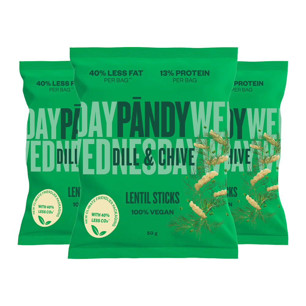 Pandy Chips - Dild og Purløg 6x 50g