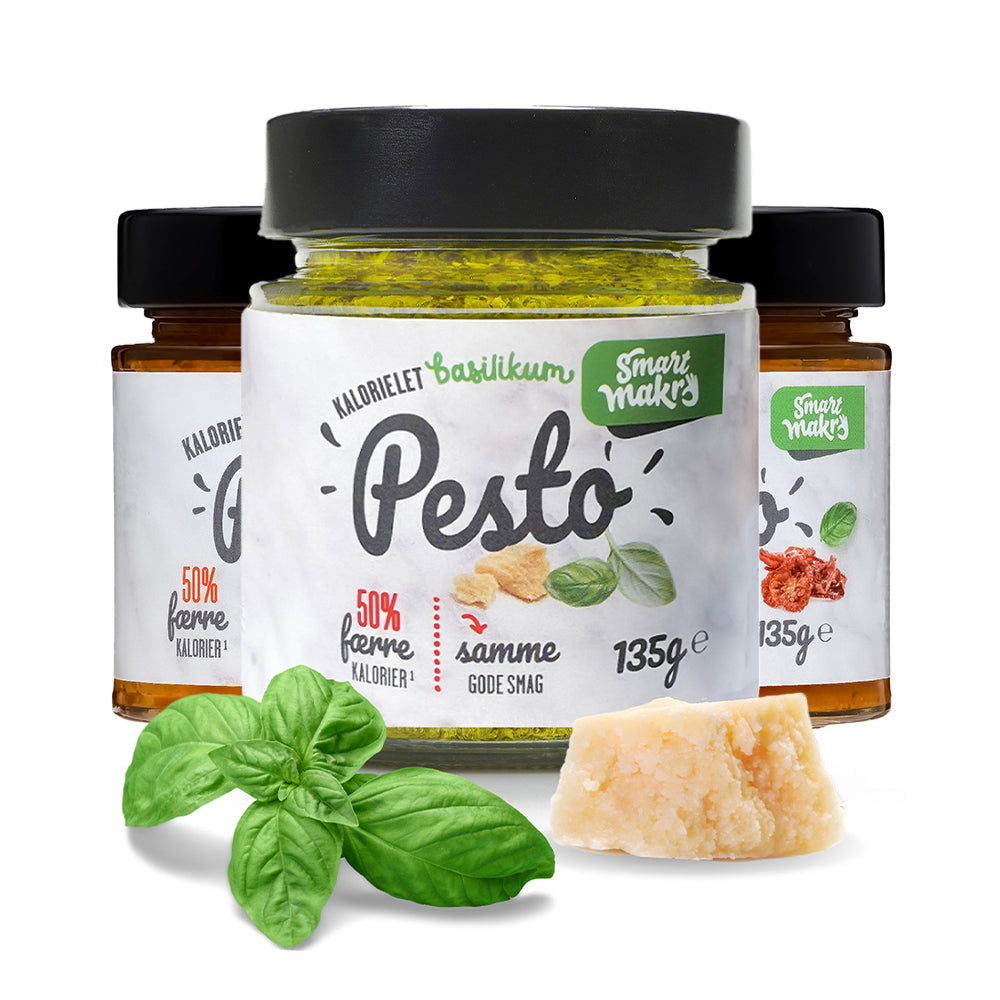 Smart Makro Kalorielet Pesto - Bland 6x 135g