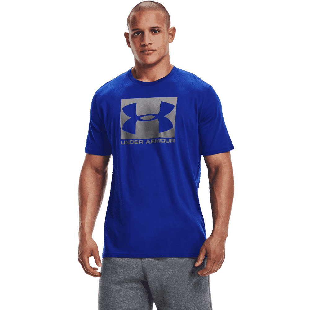 Herre Under Armour - Charged Cotton T-shirt - Blå S