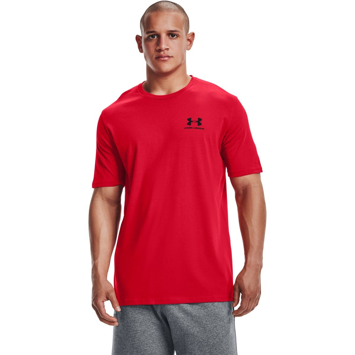 Under Armour Sportstyle T-shirt - Rød/Sort