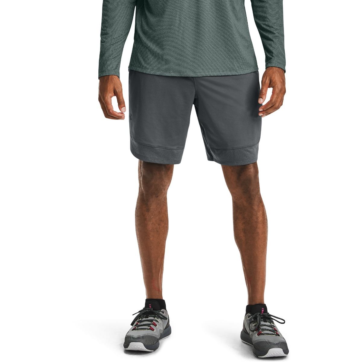 Ua Train Stretch Shorts i Pitch Gray