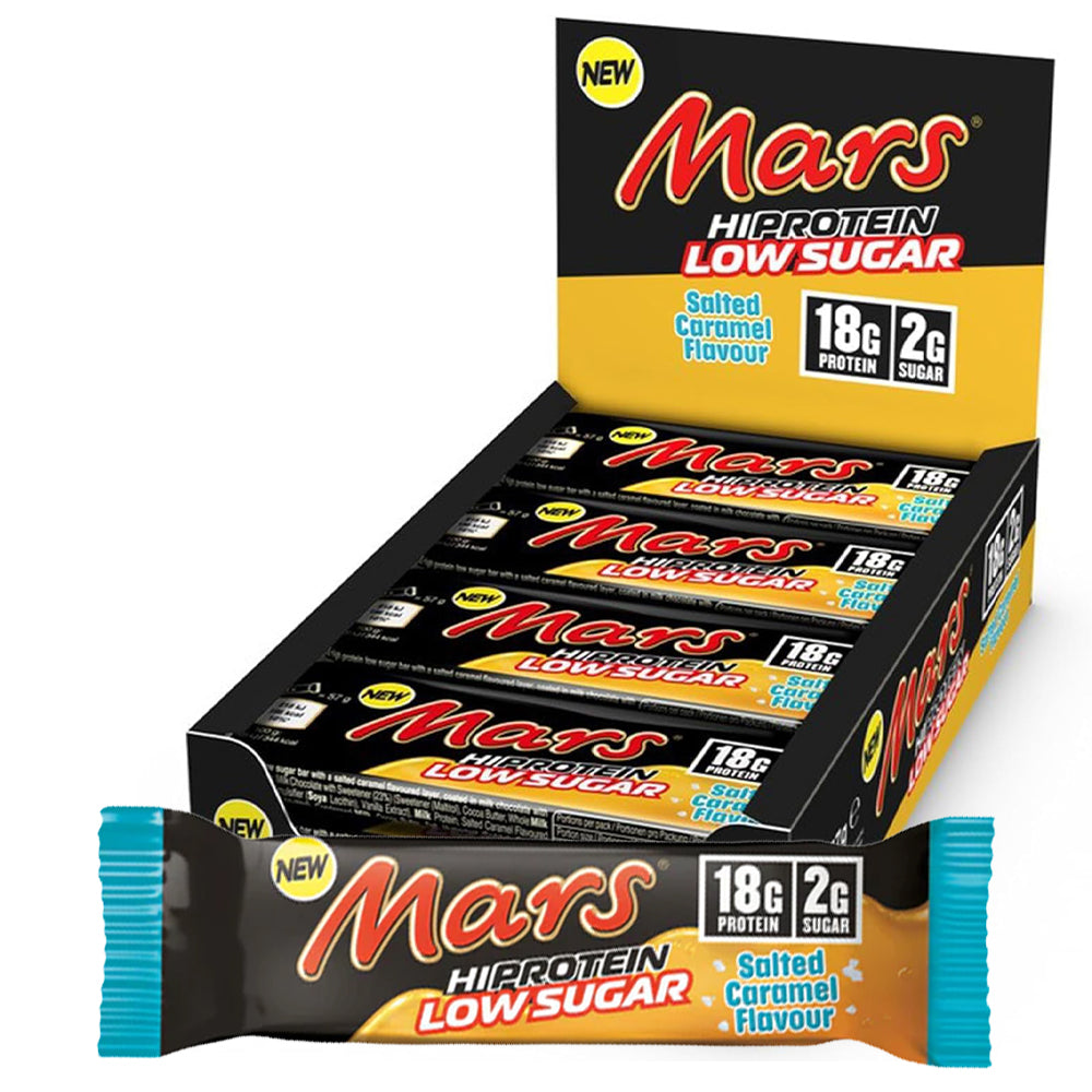 Mars Hi Protein Bar Lavt Sukker - Salted Caramel 12x 57g