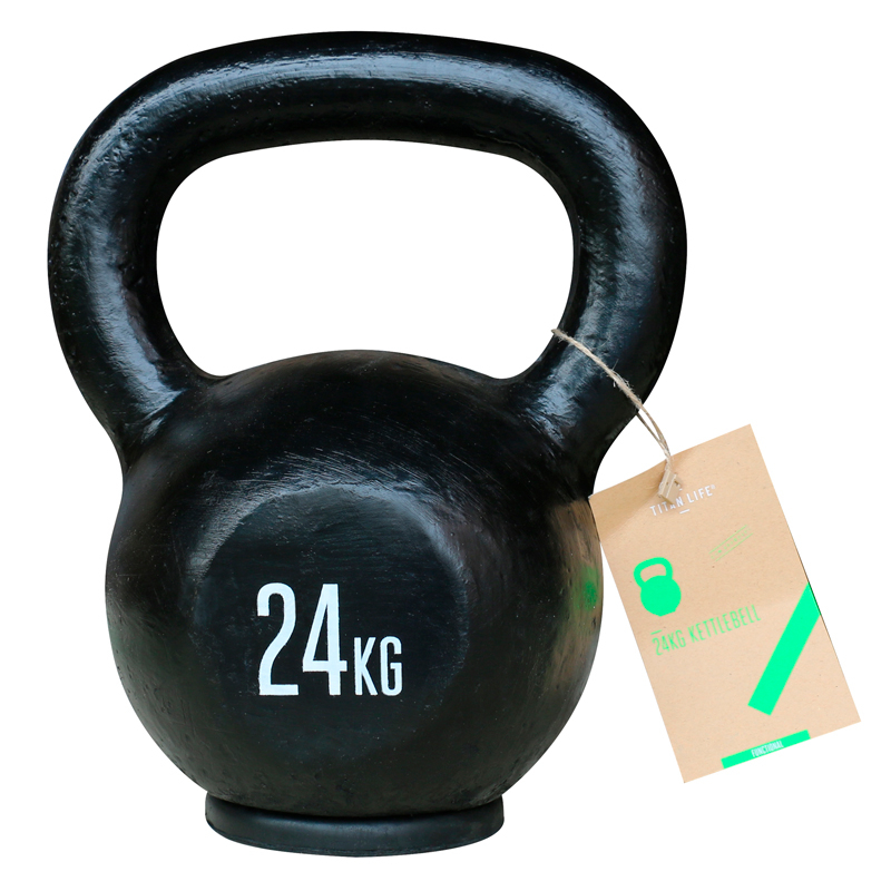 Titan Life Kettlebell 24 Kg i Støbejern