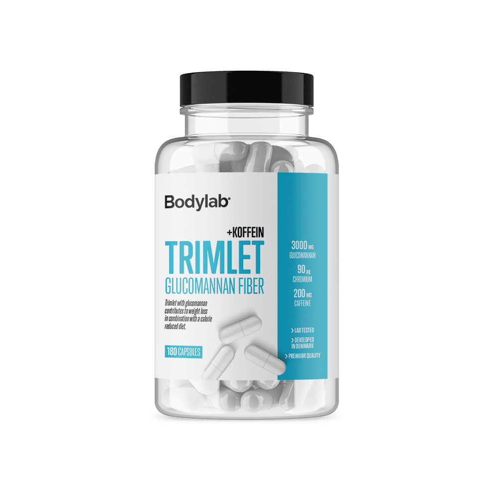 Bodylab Trimlet med Koffein - 180 Kapsler