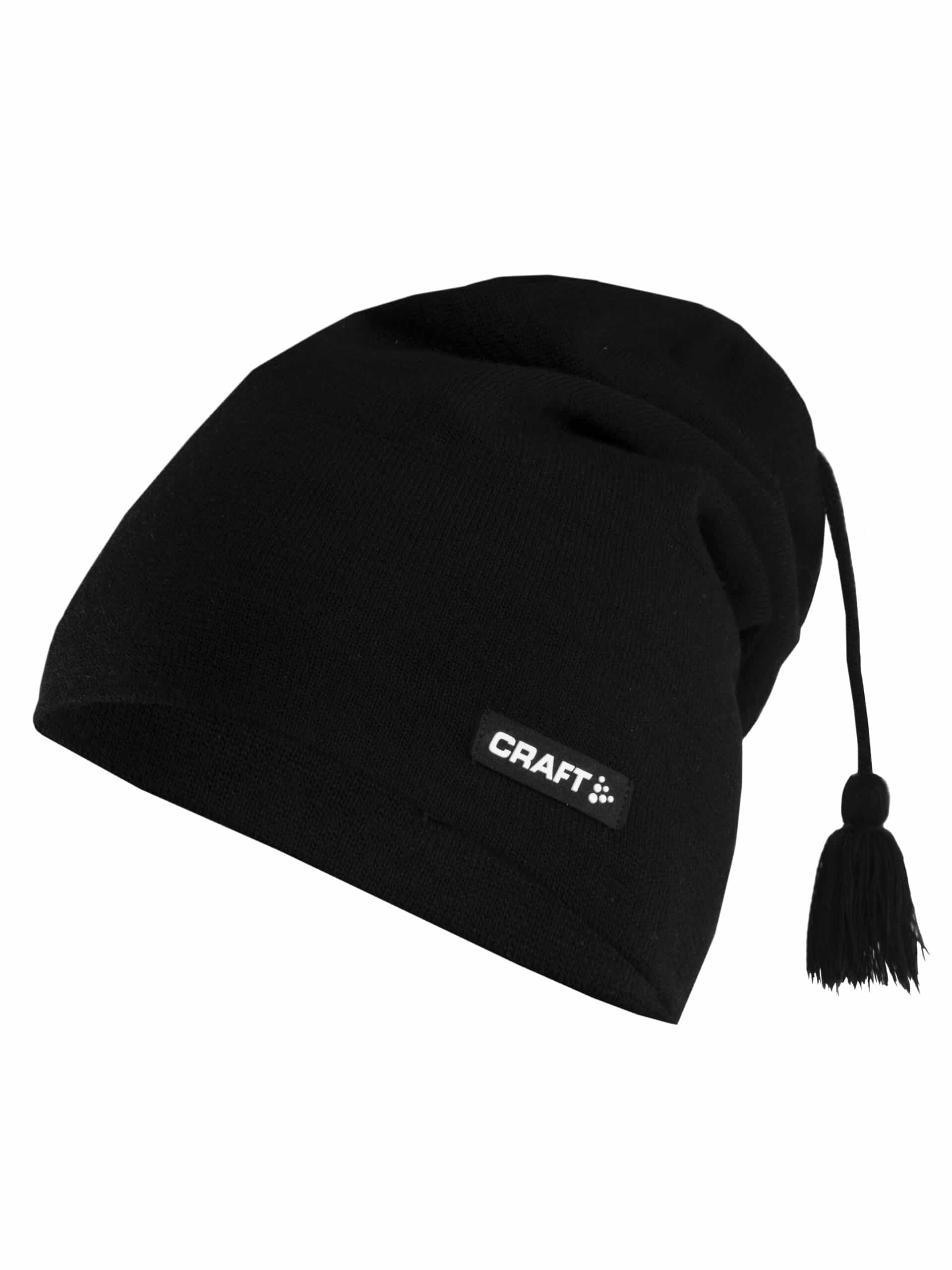 Craft - Knitted Hat Promo - Black Onesize