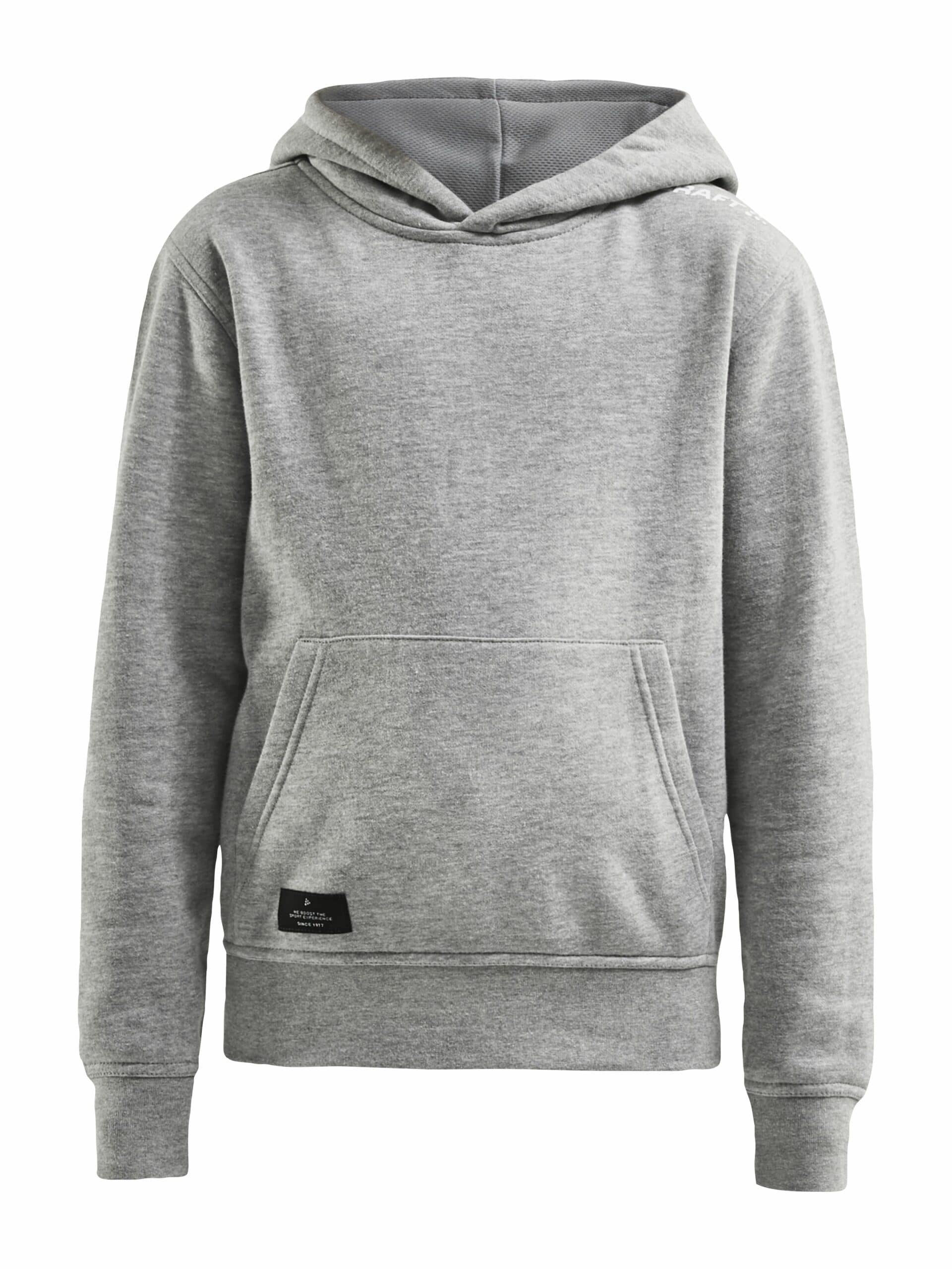 Craft - Community Hoodie Jr - Grey Melange 134140