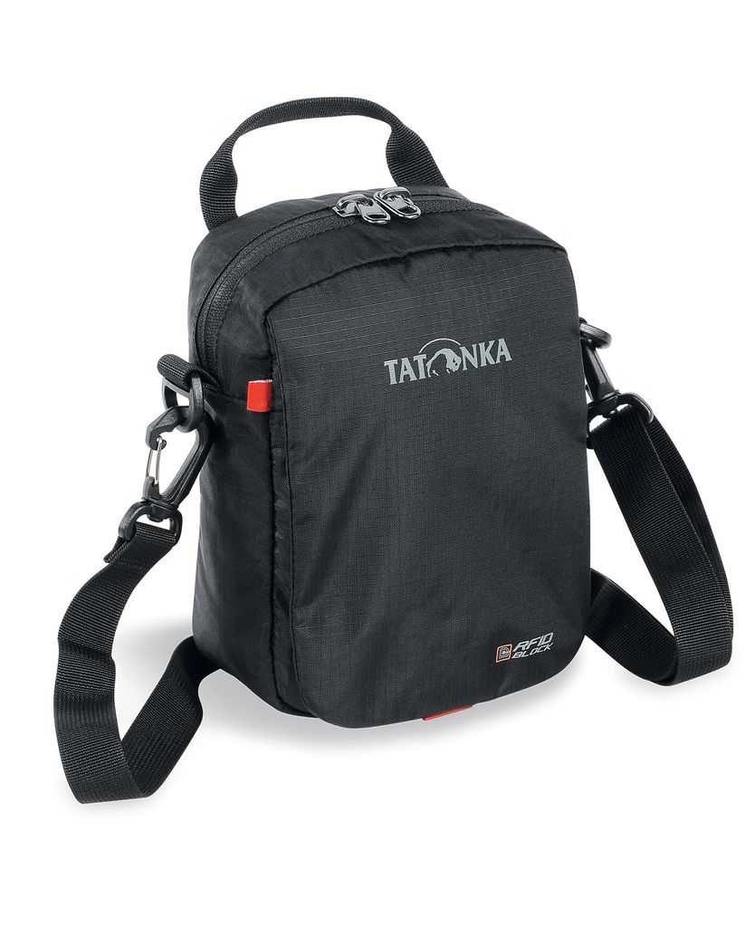 Tatonka Check In RFID Skuldertaske - Sort