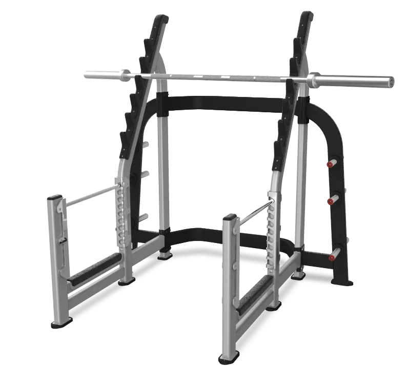 Nautilus Inspiration Olympisk Squat Rack - Sølv