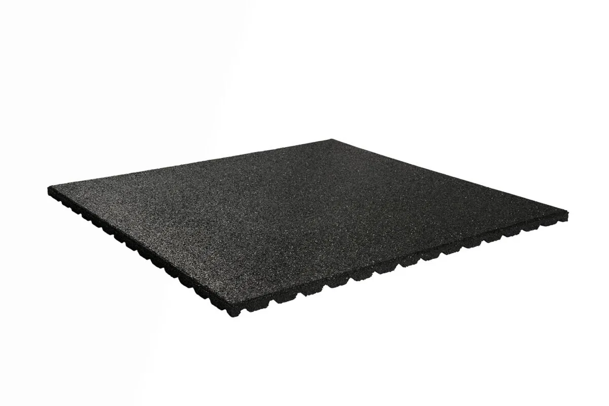 Granuflex Udendørs Gummiflise 1000x1000x30 Mm Sort