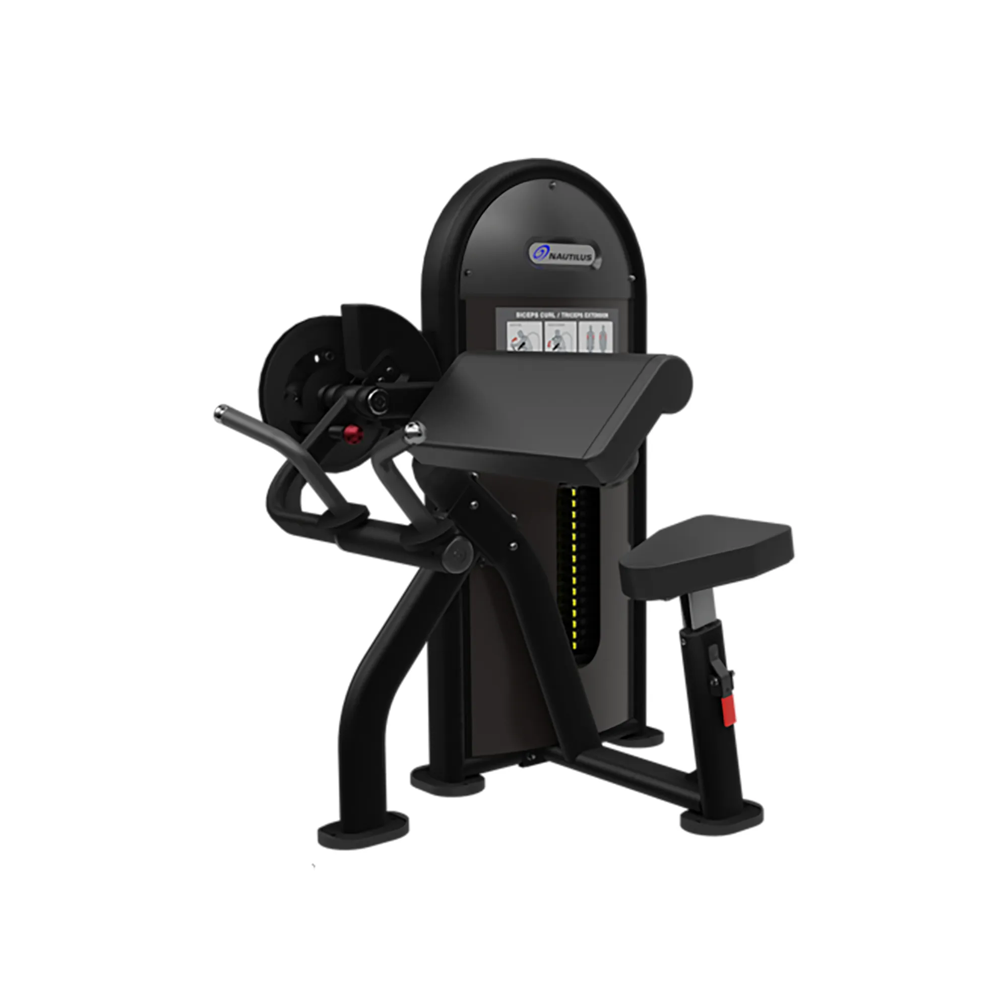 Nautilus Instinct Biceps- og Tricepsmaskine Sort