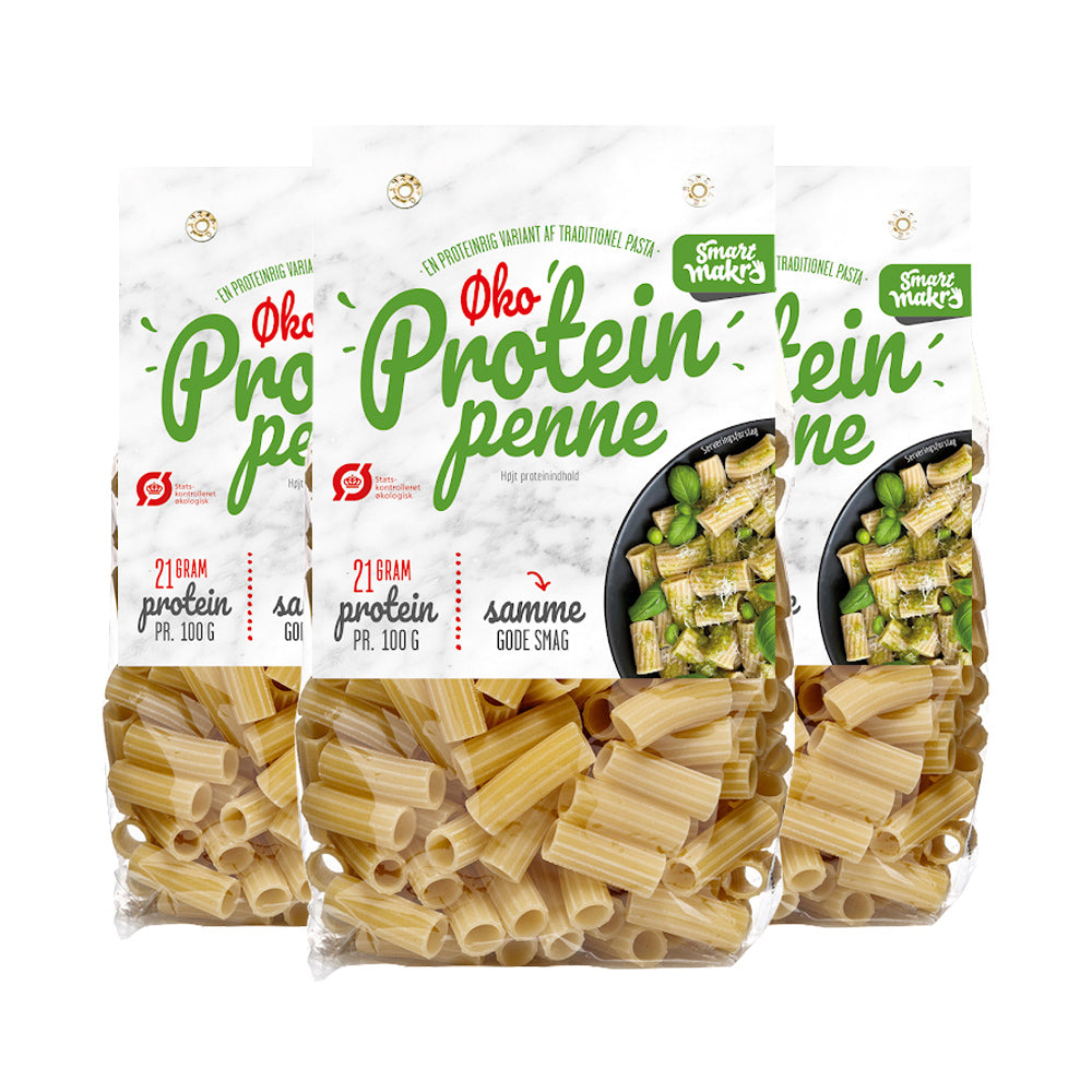 Smart Makro Økologiske Protein Penne 6x 250g