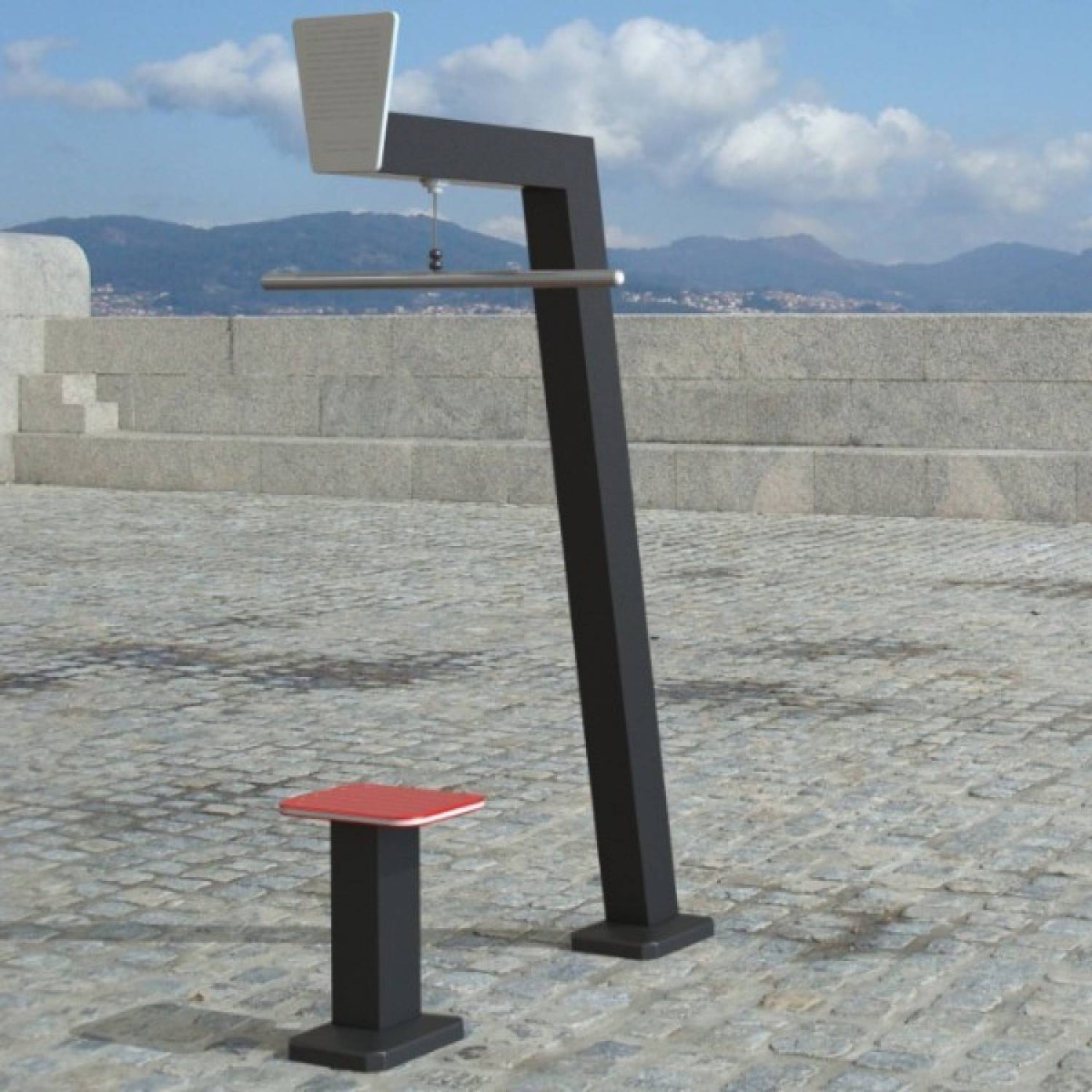 Out2enjoy Gym P06 Pull Down Træningsudstyr