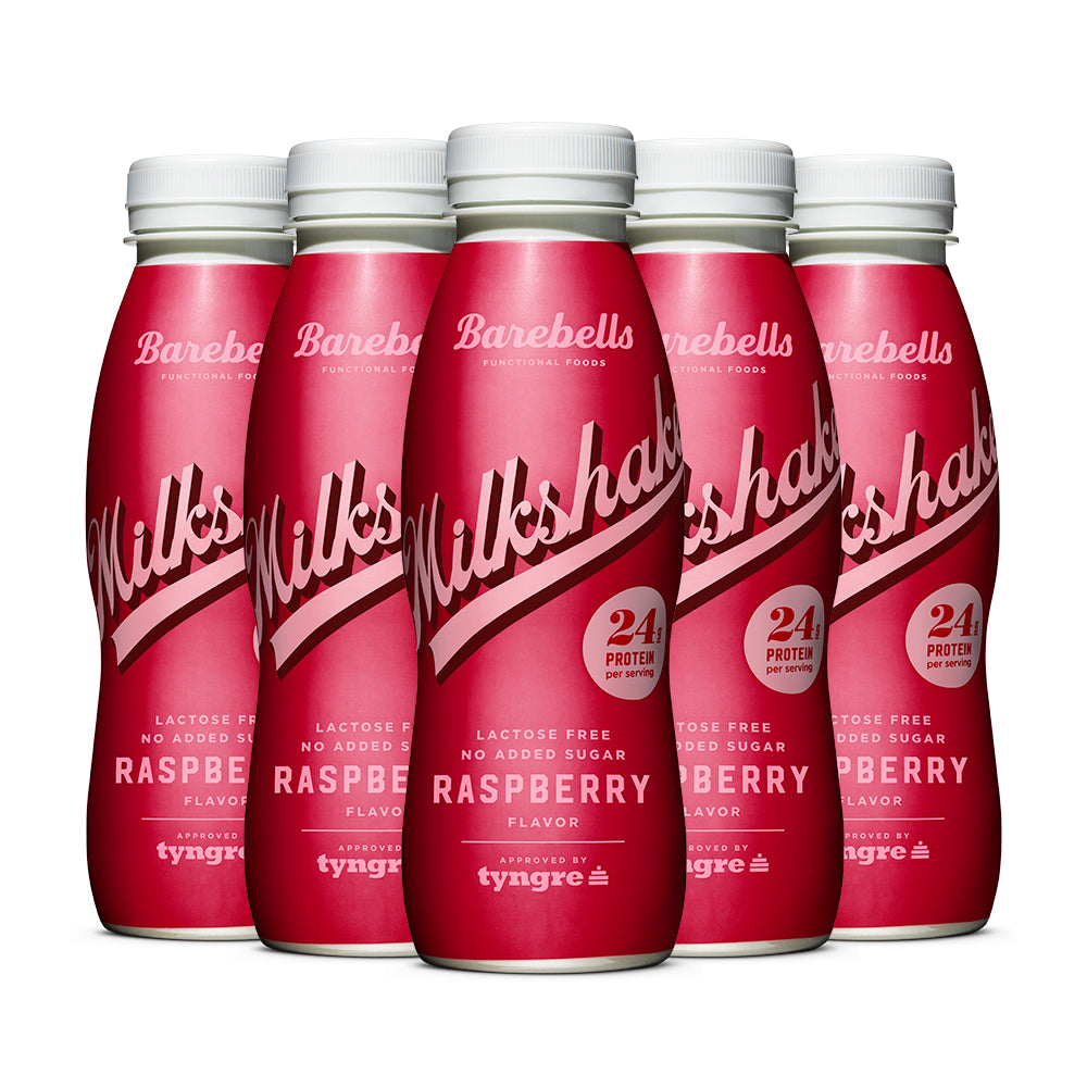 Barebells Milkshake Hindbær 5x 330ml