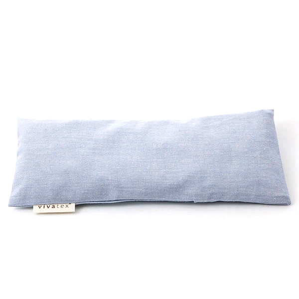 Vivatex Blå Økologisk Bomuldsøjenpude