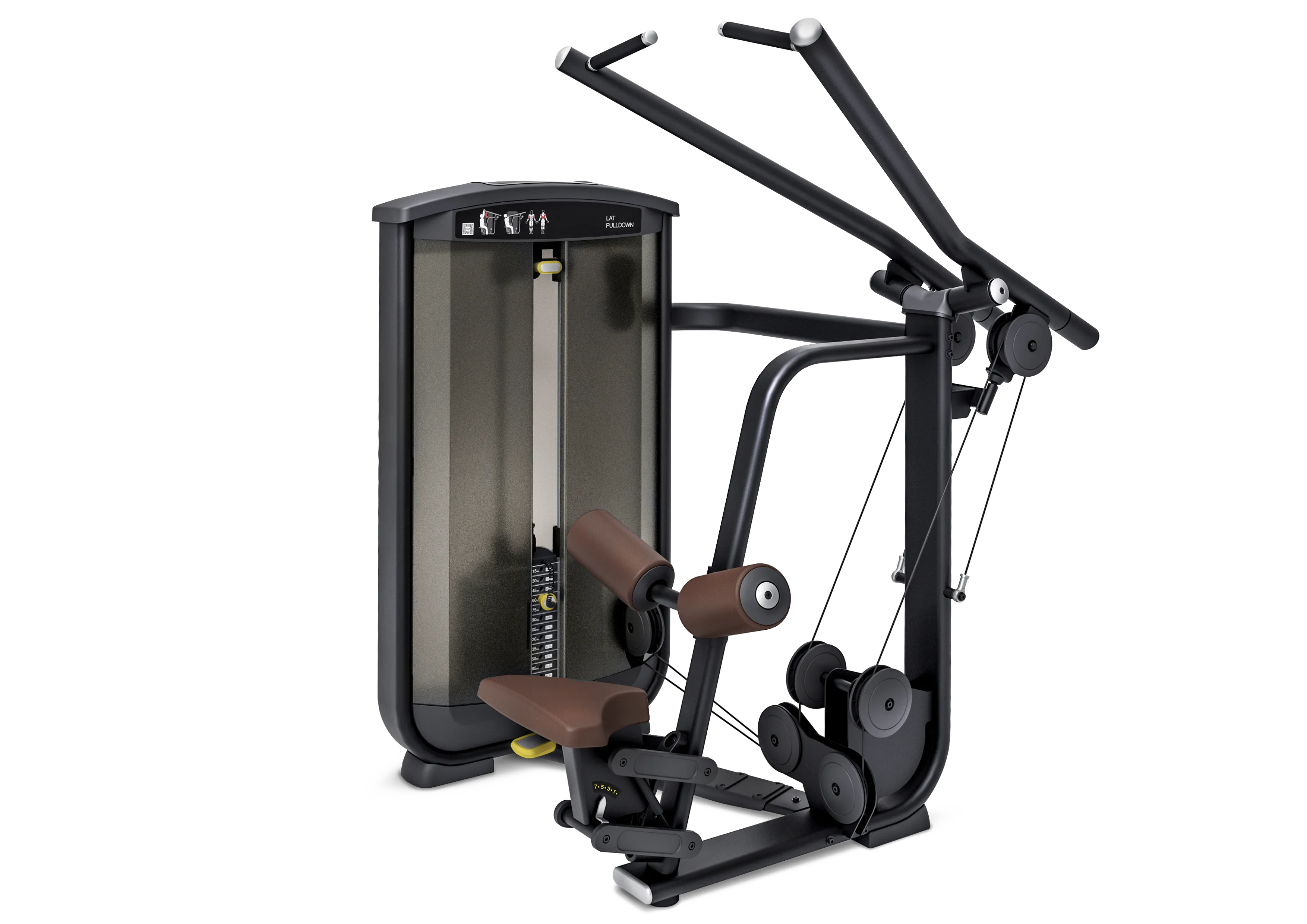 Intenza Ease Line Lat Pulldown med 102 kg vægtstak
