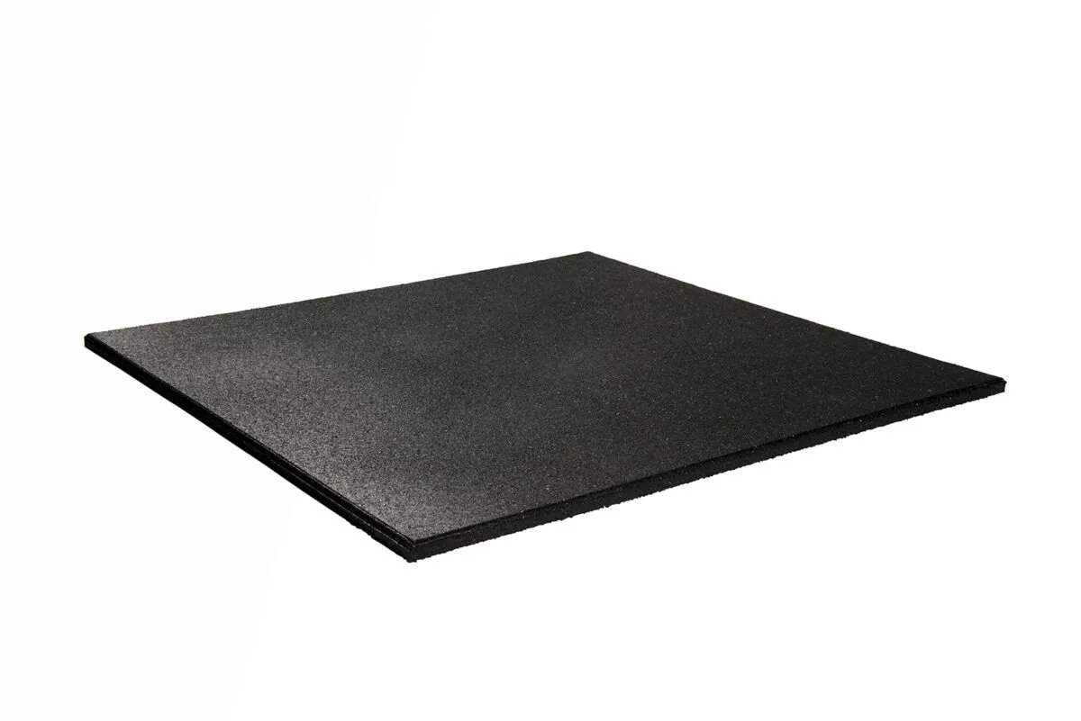 Granuflex Heavy Duty Gummiflise 1000x1000 mm Sort