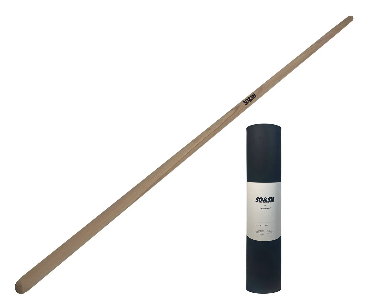 Sqampsn Træningsmåtte med Mobilitetsstang